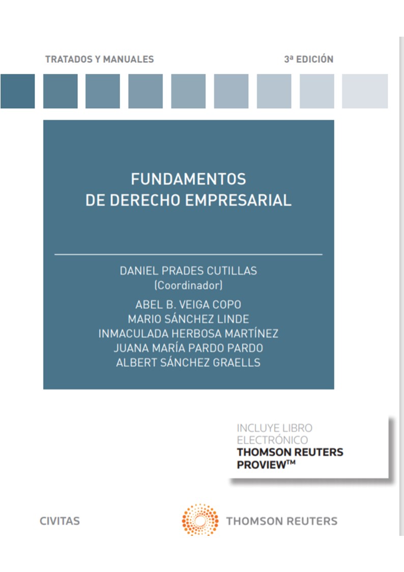 Portada del Libro Civitas: Fundamentos De Derecho Empresarial (3ª Ed.) de Abel B. Veiga Copo - 9788413460598