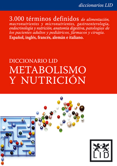 Portada del Libro Diccionario Lid Metabolismo Y Nutricion de Abelardo Garcia De Lorenzo Mateos - 9788488717931