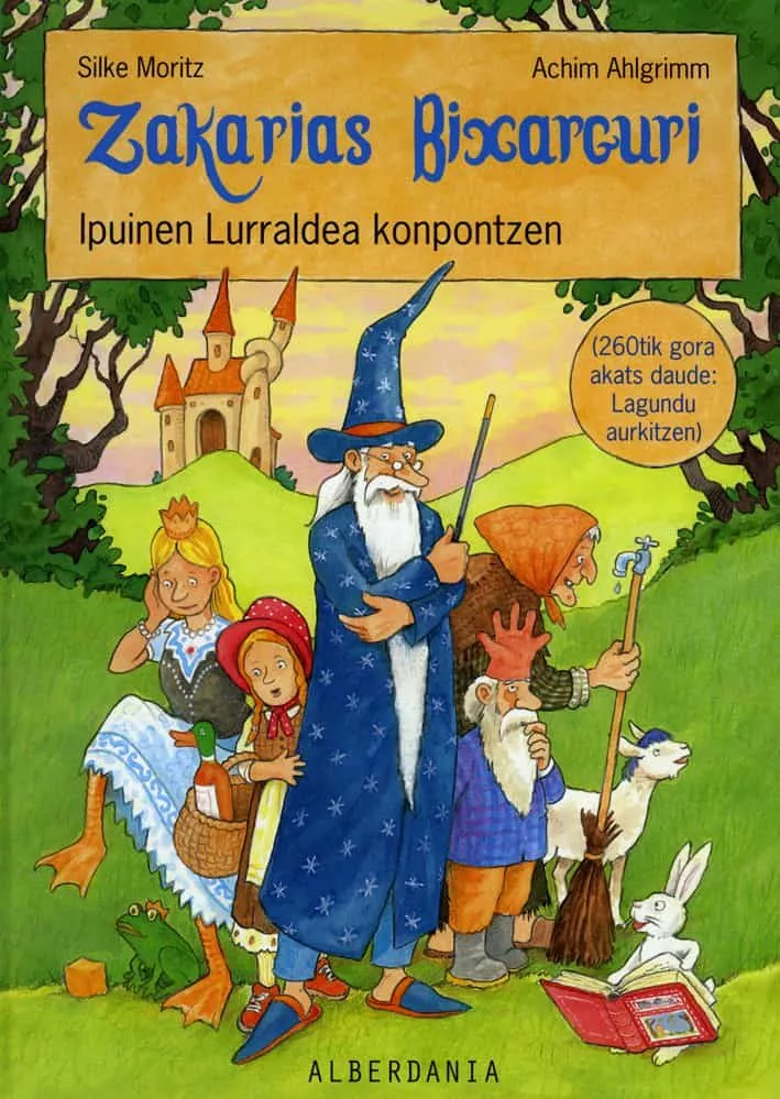 Portada del Libro Zakarias Bixarguri Ipuinen Lurraldea Konpontzen de Achim Ahlgrimm - 9788496643239