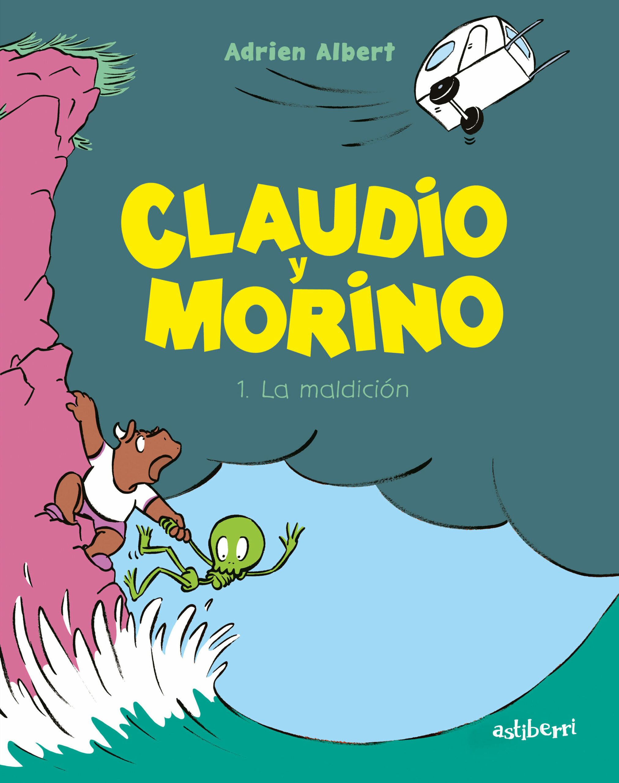 Portada del Libro Claudio Y Morino 1. La Maldición de Adrien Albert - 9788417575816