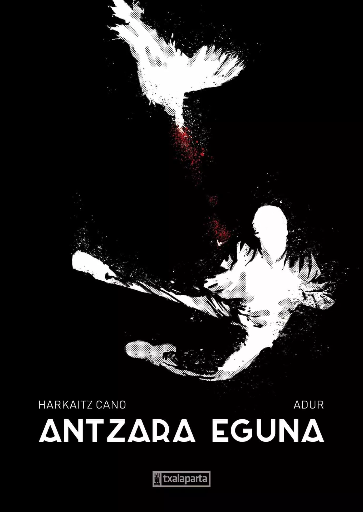 Portada del Libro Antzara Eguna de Adur Larrea - 9788417065904