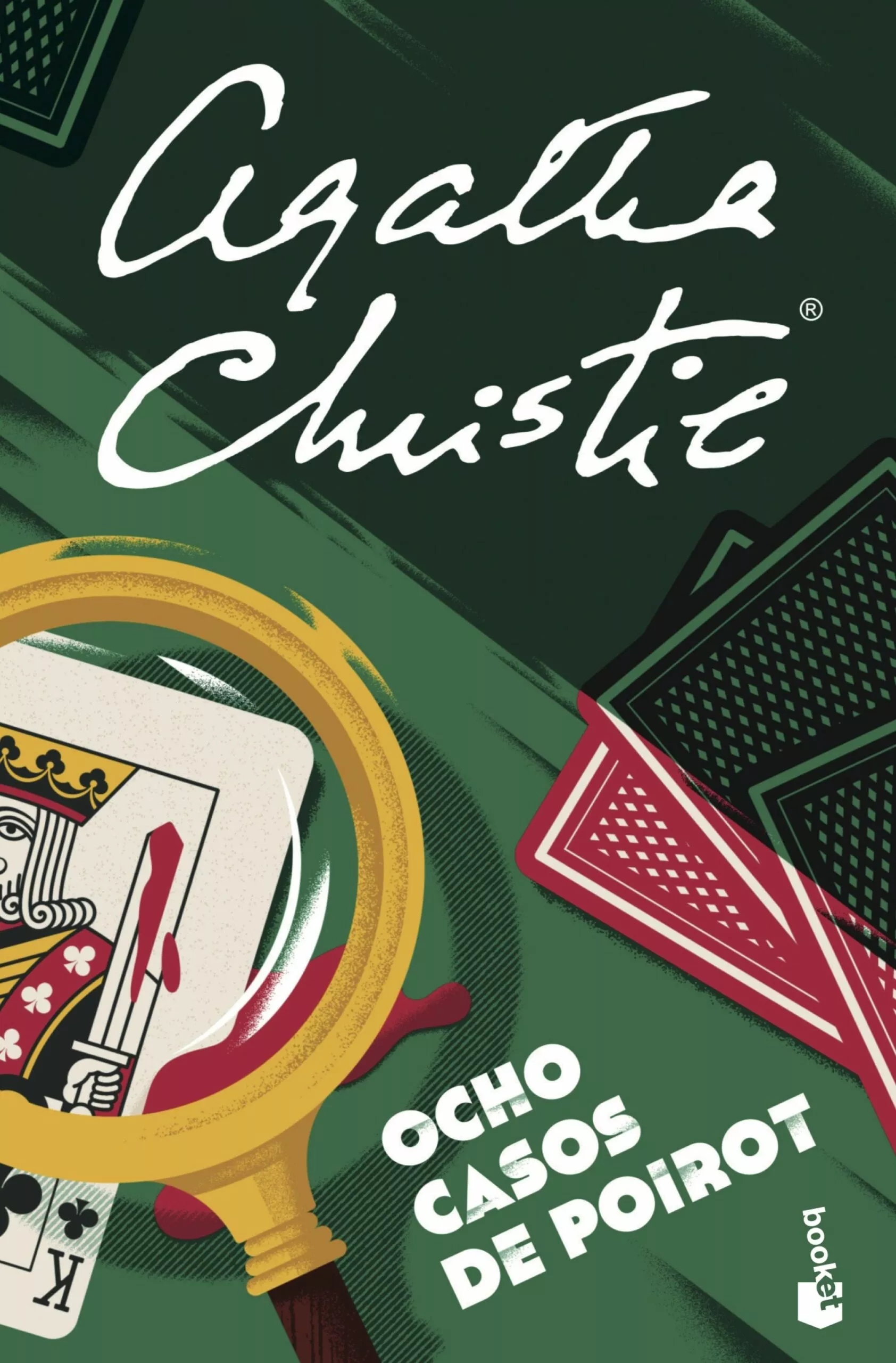 Portada del Libro Ocho Casos De Poirot de Agatha Christie - 9788408223405