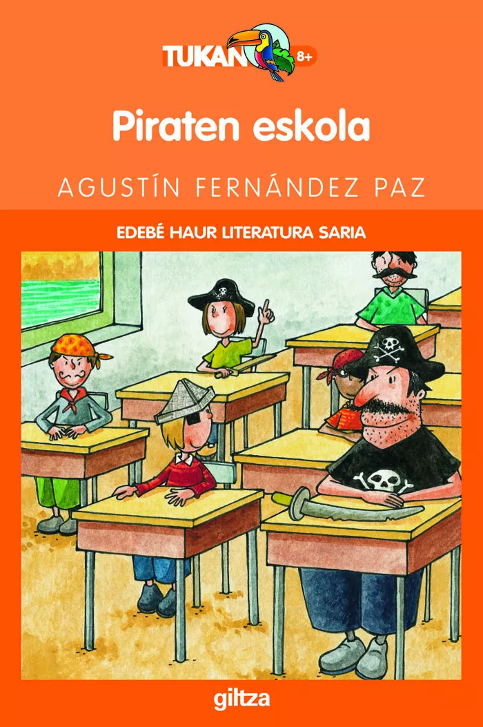 Portada del Libro Piraten Eskola de Agustin Fernandez Paz - 9788481188417
