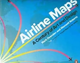Portada del Libro Airline Maps: A Century Of Art And Design de - 9780241434123