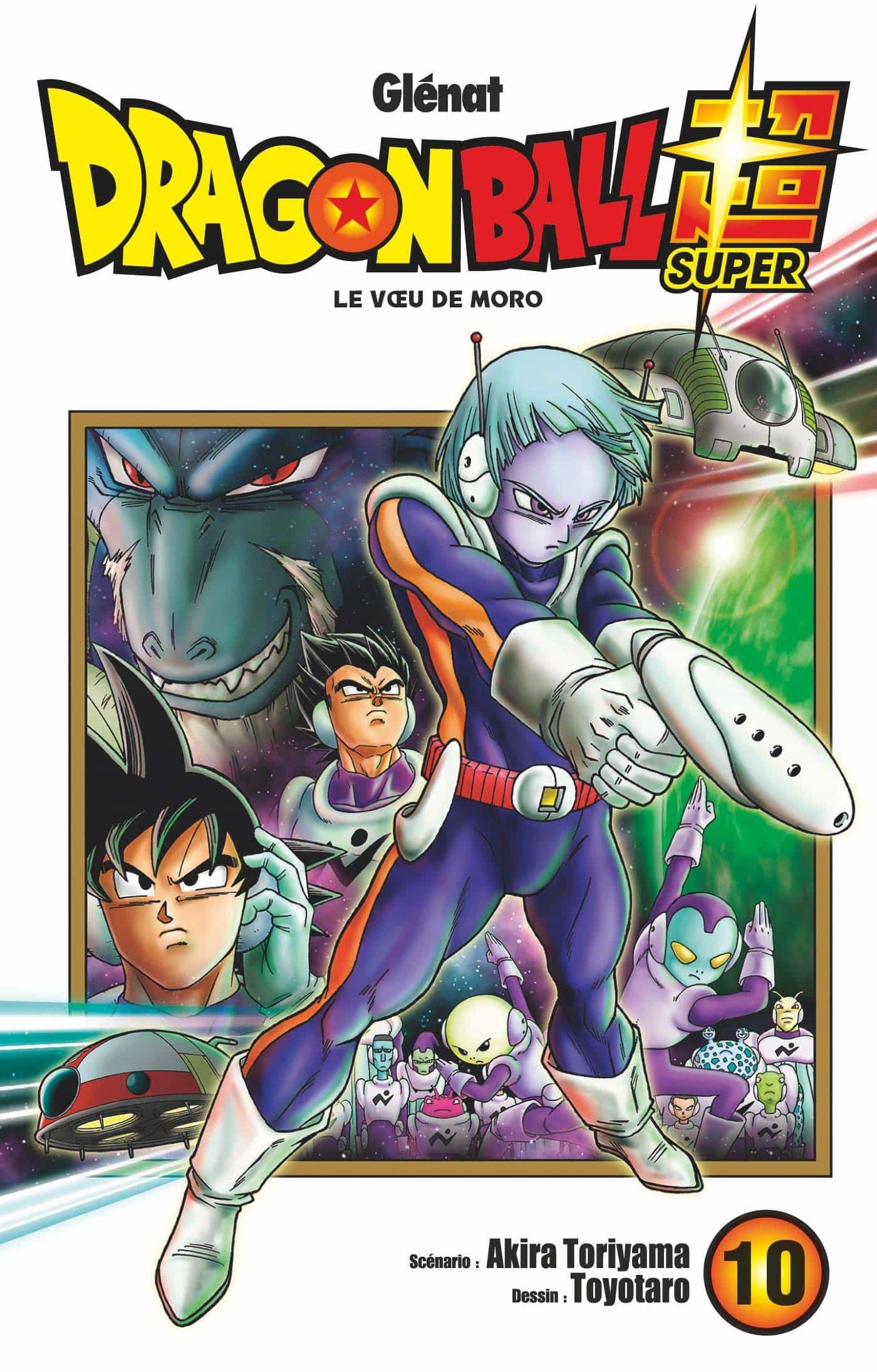 Portada del Libro Dragon Ball Super Volume 10 Le Voeu De Moro de Akira Toriyama - 9782344041291