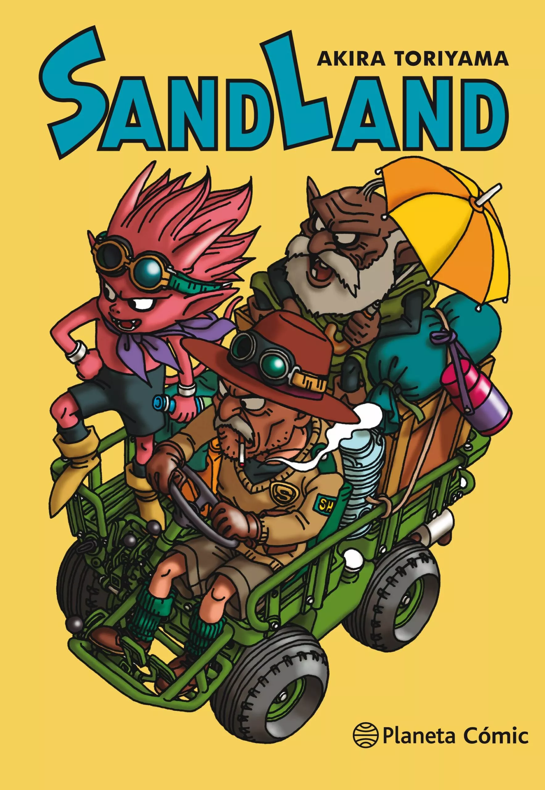 Portada del Libro Sandland de Akira Toriyama - 9788413412337