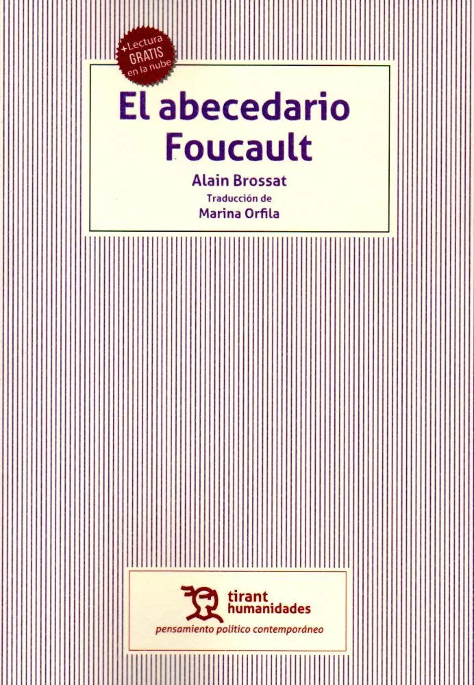 Portada del Libro El Abecedario Foucault de Alain Brossat - 9788417706975