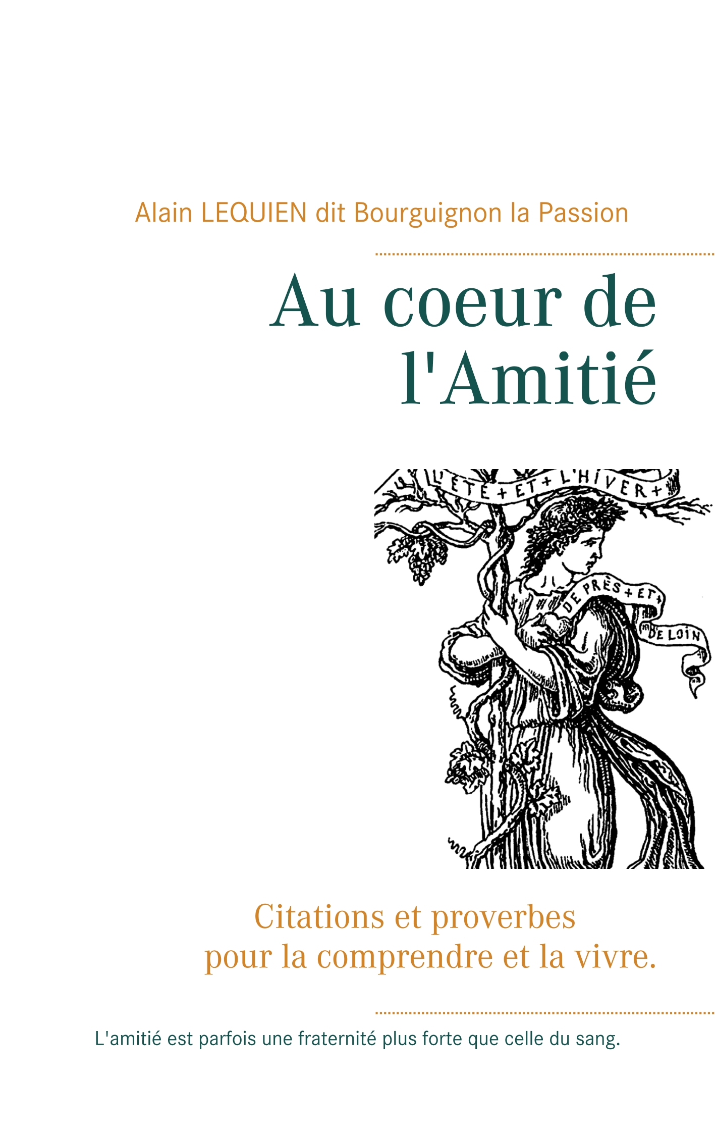 Portada del Libro Au Coeur De L Amitié de Alain Lequien - 9782322204649