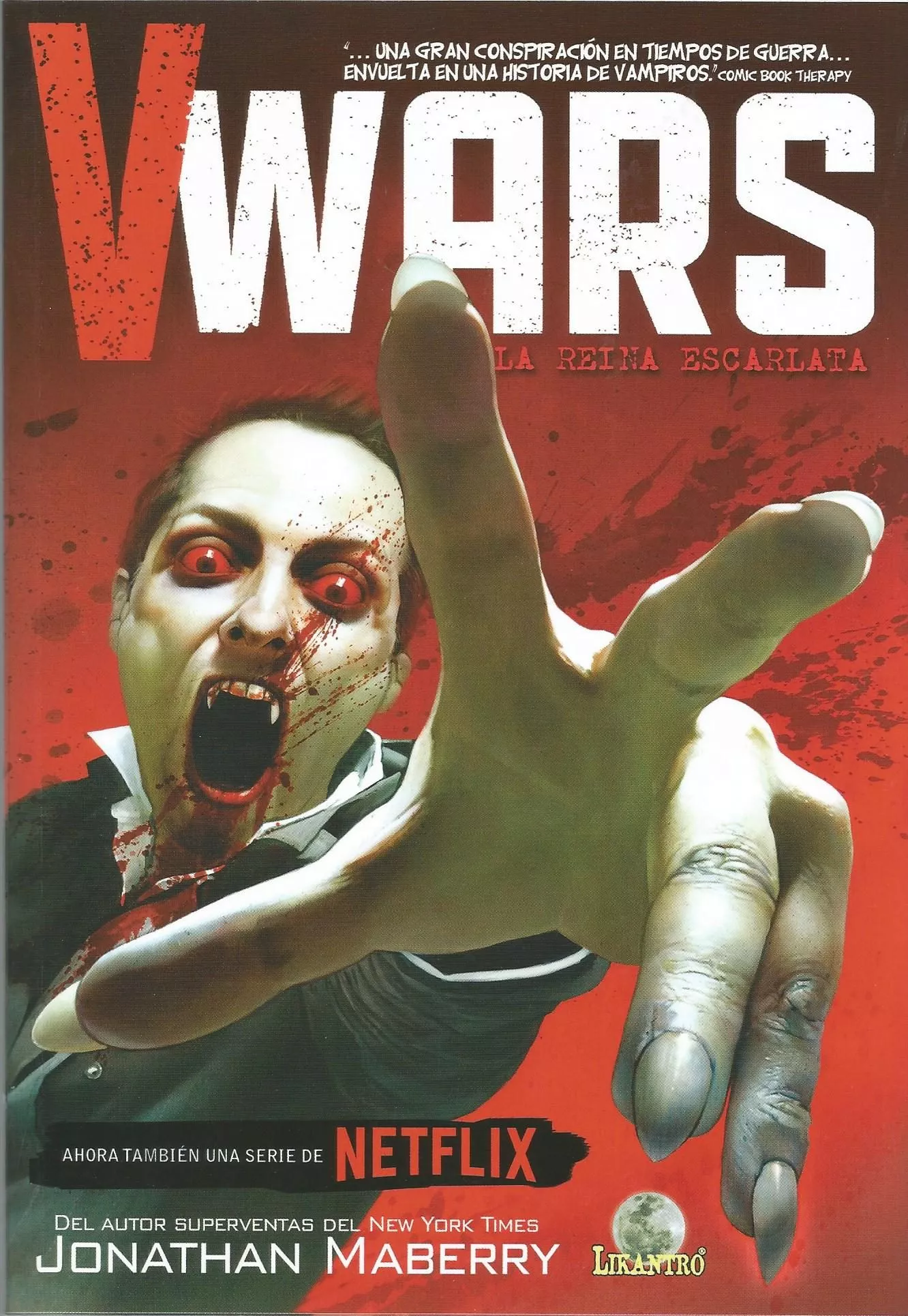 Portada del Libro V-Wars 01: La Reina Escarlata de Alan Robinson - 9788494923753