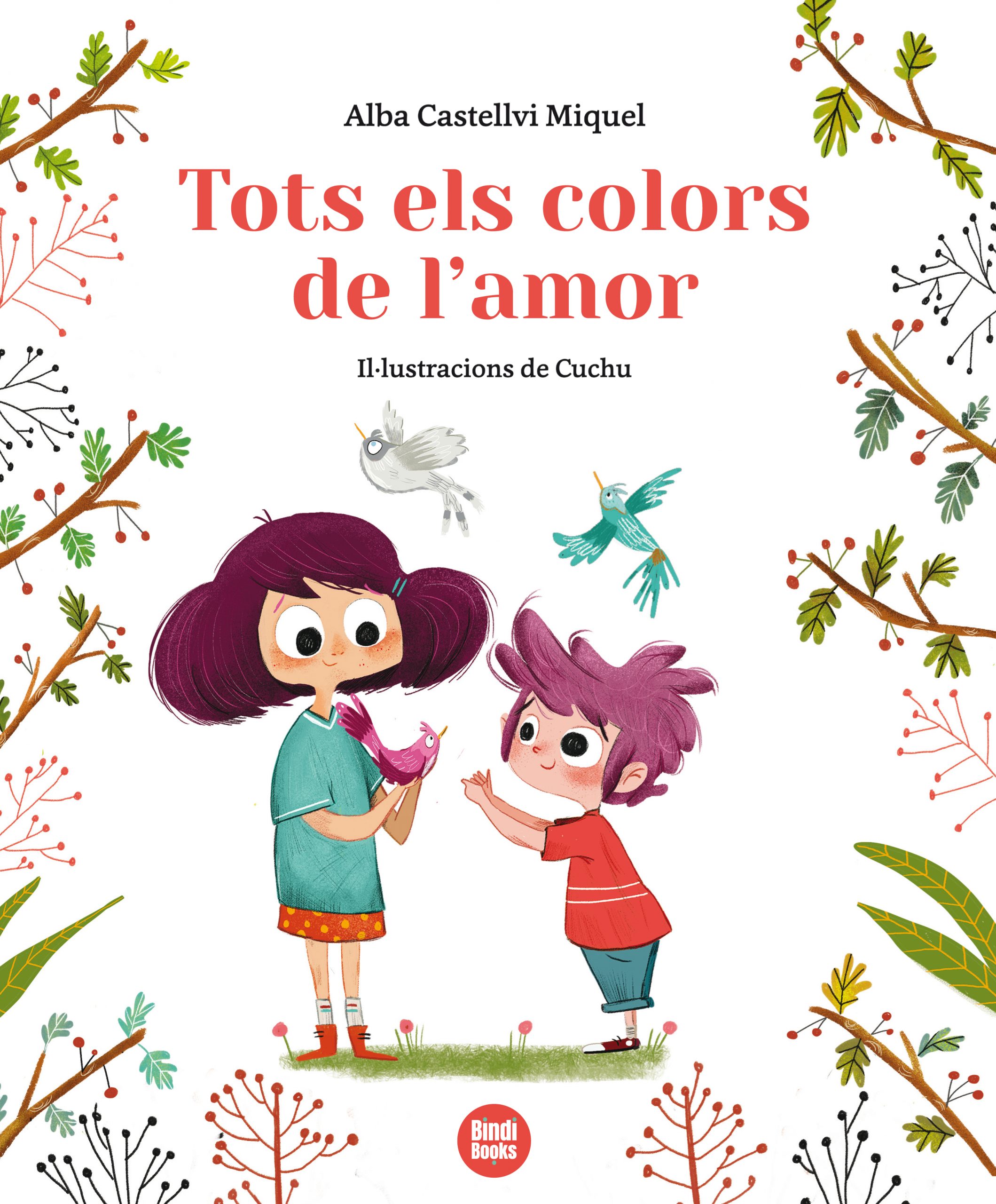 Portada del Libro Tots Els Colors De Lamor de Alba Castellvi - 9788412108057