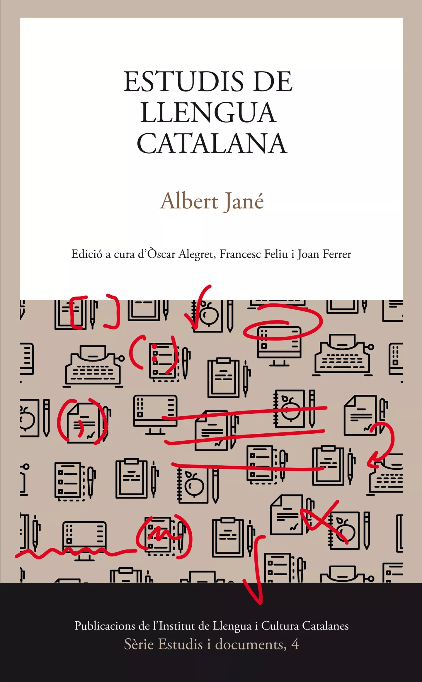 Portada del Libro Estudis De Llengua Catalana de Albert Jane - 9788499844916