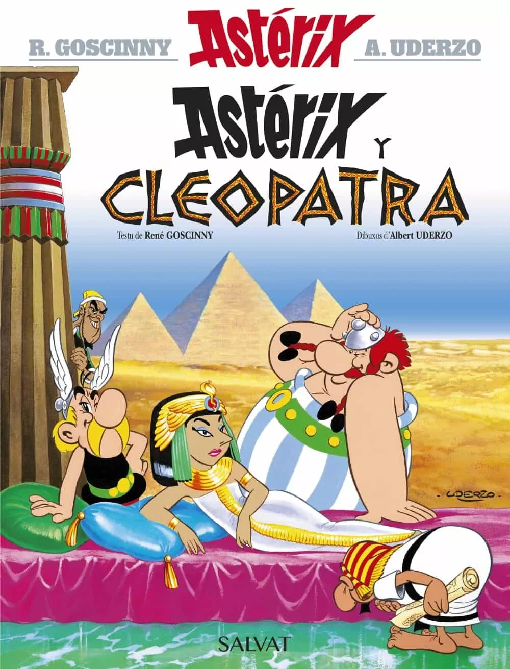 Portada Del Libro Asterix Y Cleopatra De Albert Uderzo - 9788469627426
