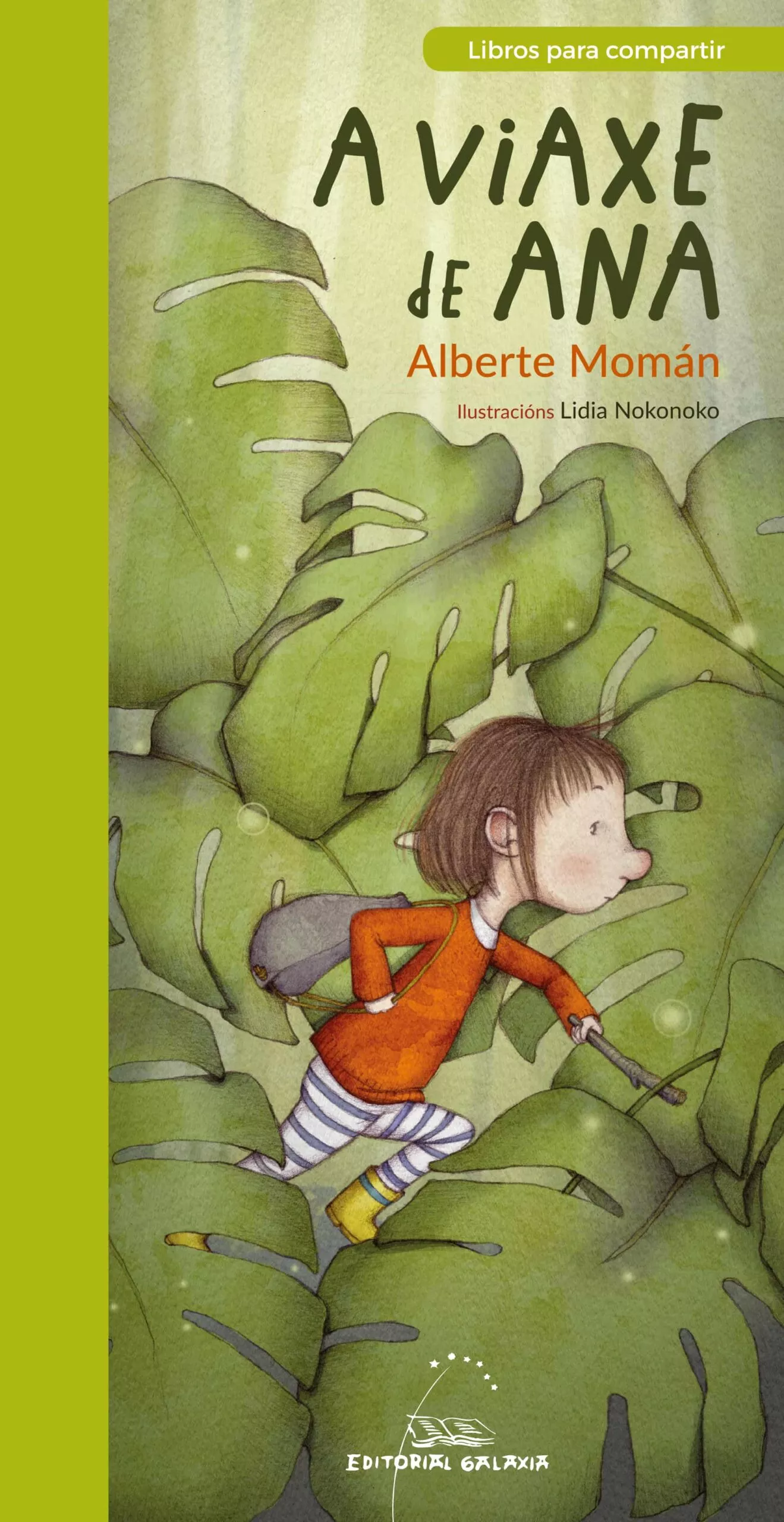Portada del Libro A Viaxe De Ana de Alberte Moman - 9788491514336