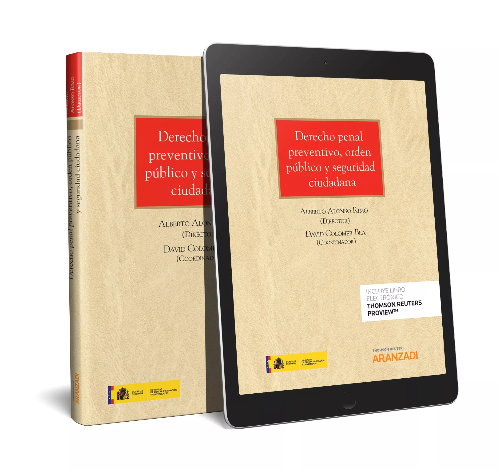 Portada del Libro Derecho Penal Preventivo Orden Público Y Seguridad Ciudadana de Alberto Alonso Rimo - 9788413099316