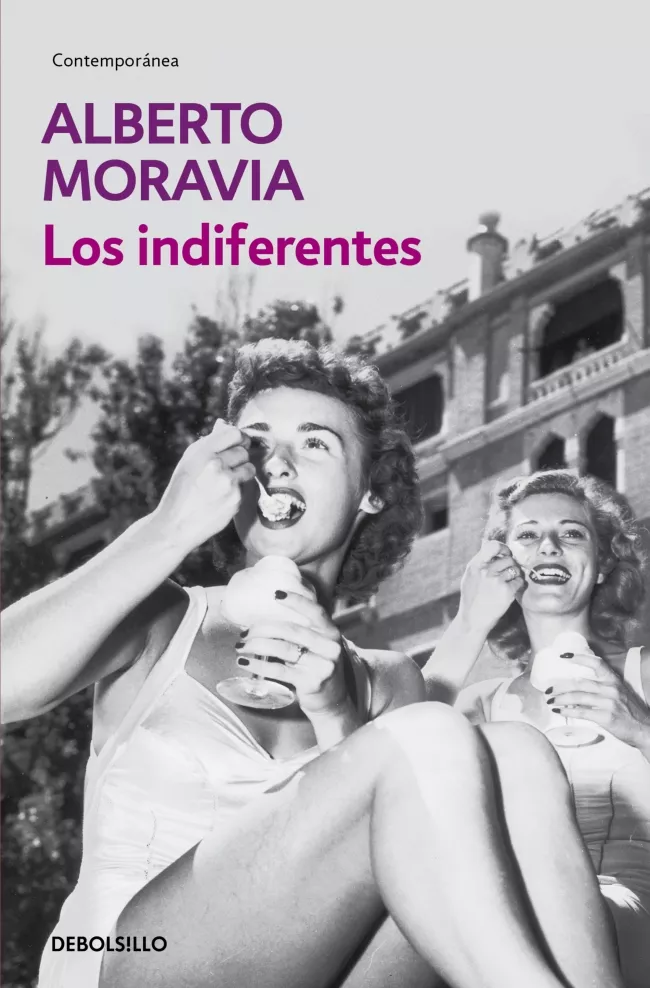 Portada del Libro Los Indiferentes de Alberto Moravia - 9788497935500