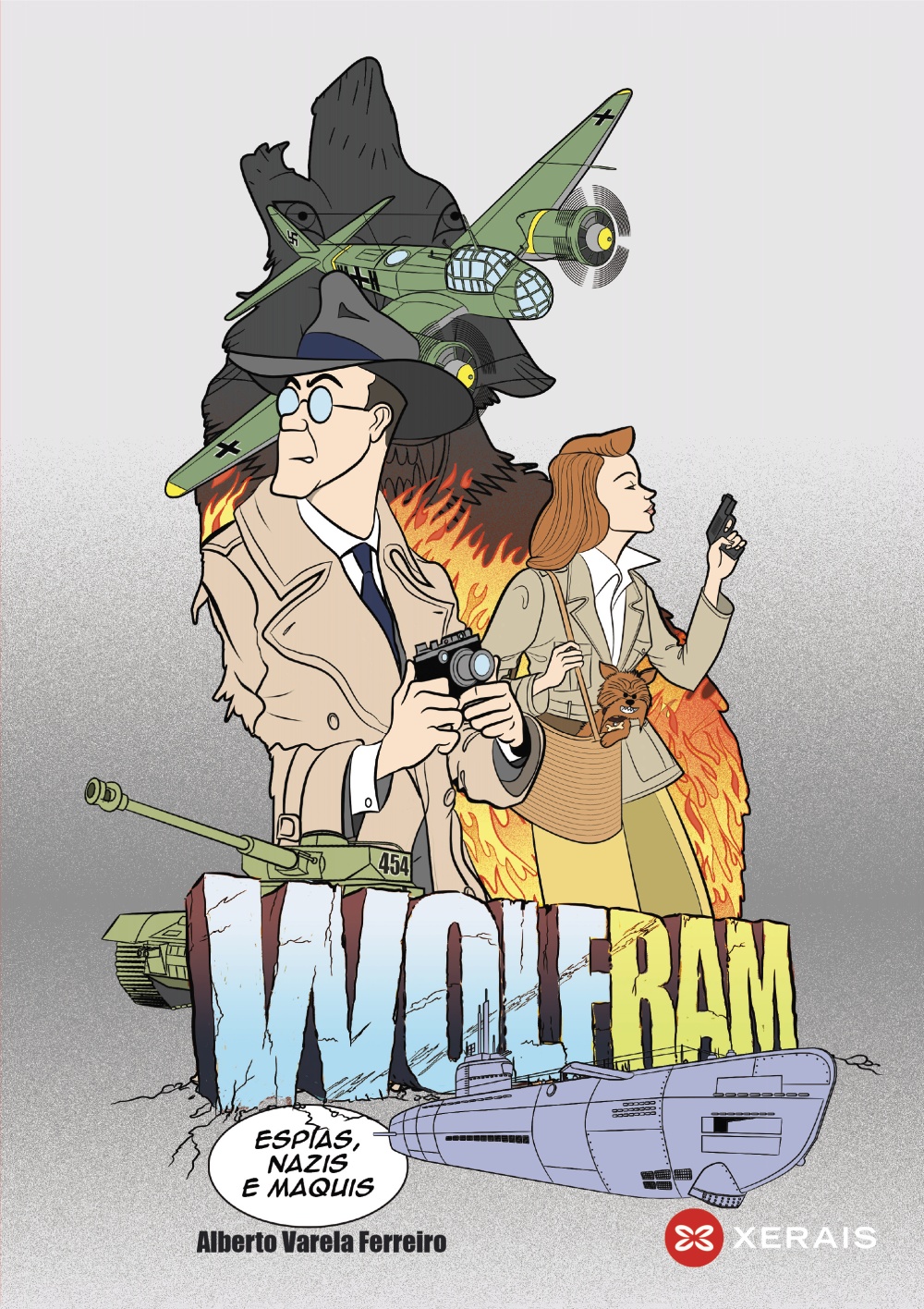 Portada del Libro Wolfram: Espias Nazis E Maquis de Alberto Varela Ferreiro - 9788491216872