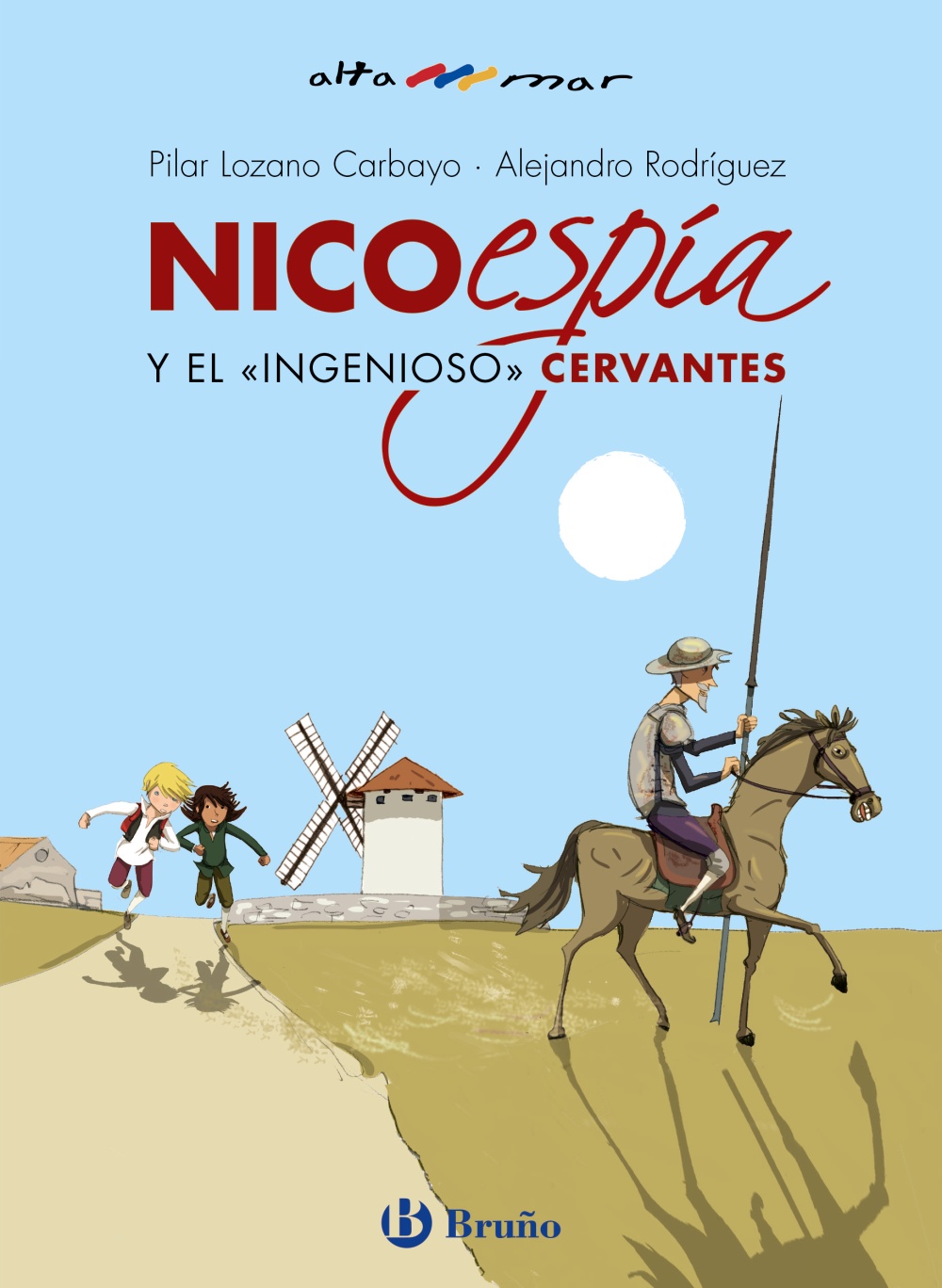 Portada del Libro Nico Espía Y El Ingenioso Cervantes de Alejandro Rodriguez - 9788469628447