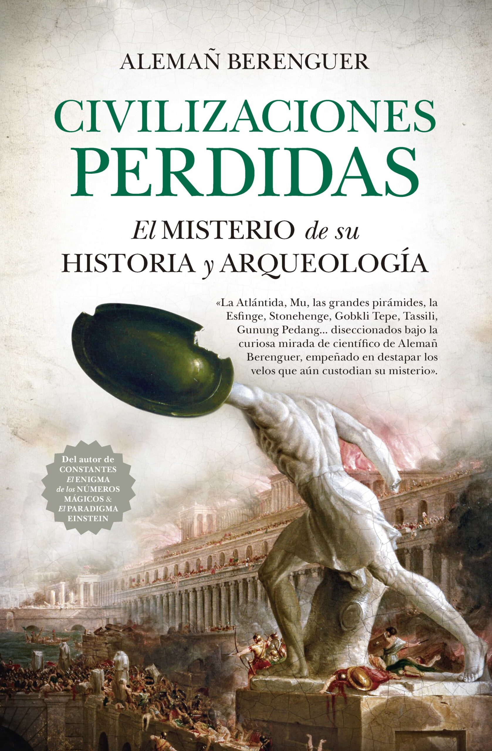 Portada del Libro Civilizaciones Perdidas de Aleman Berenguer - 9788418205019