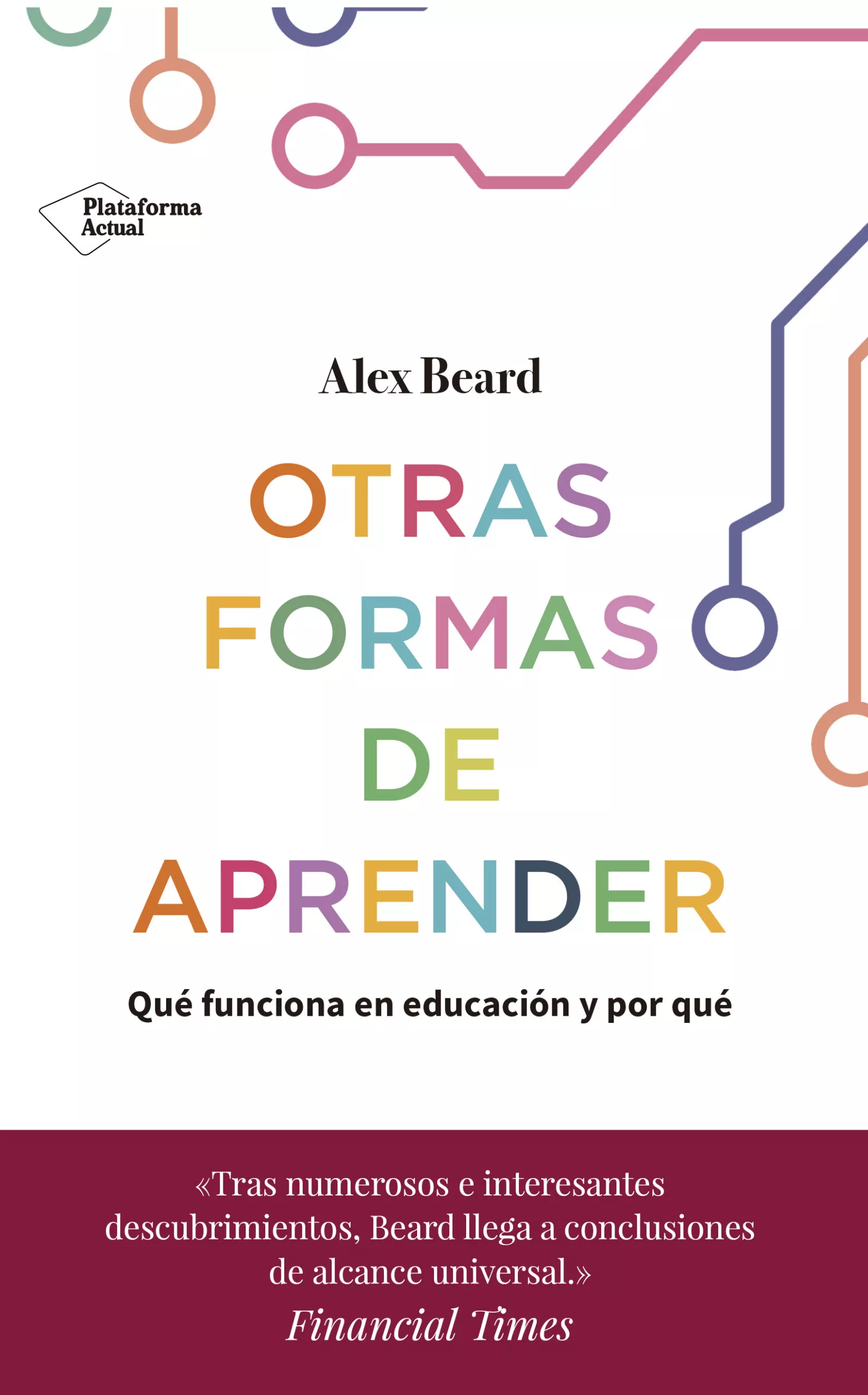 Portada del Libro Otras Formas De Aprender: Que Funciona En Educacion Y Por Que de Alex Beard - 9788417886158