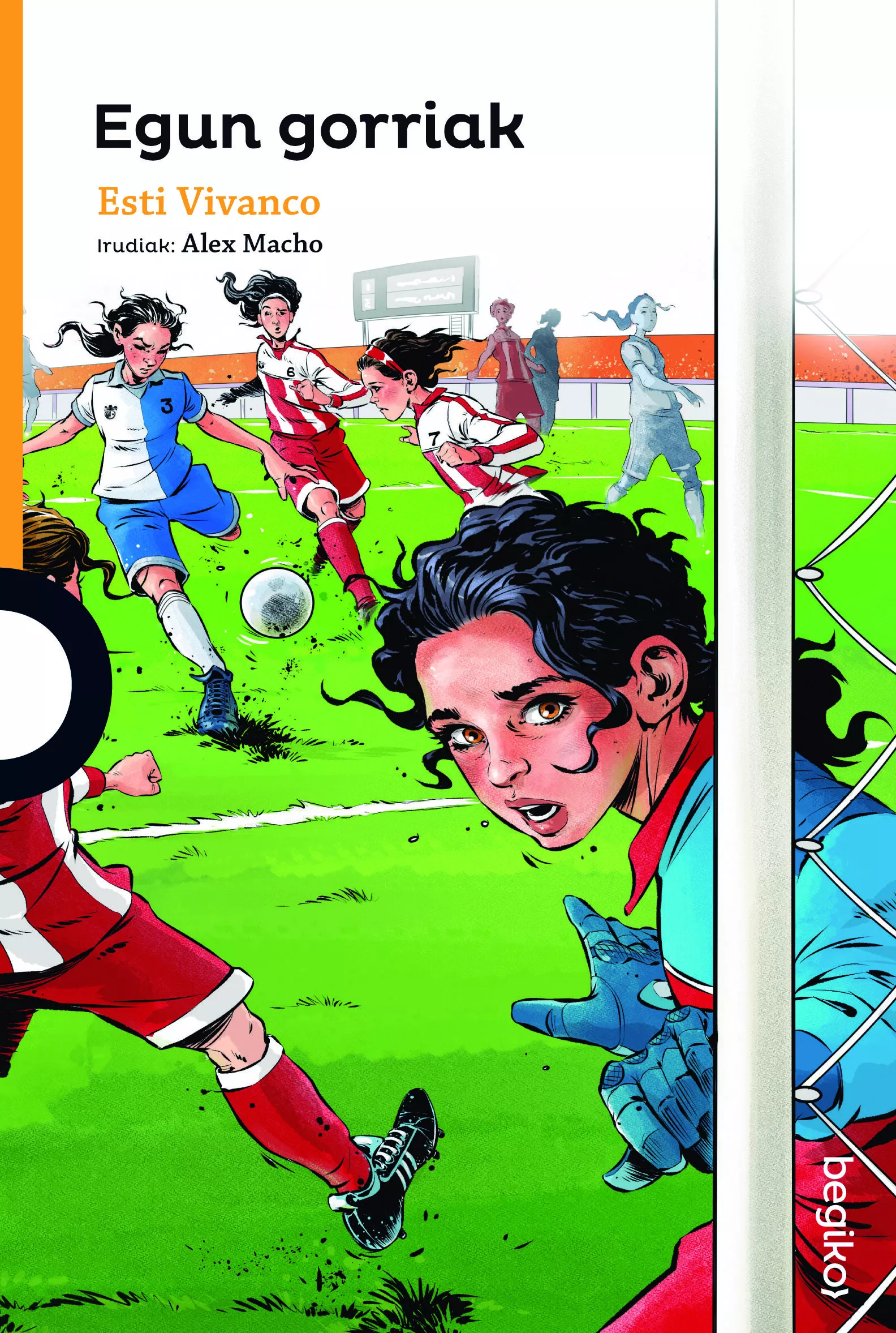 Portada del Libro Egun Gorriak de Alex Macho - 9788416839070