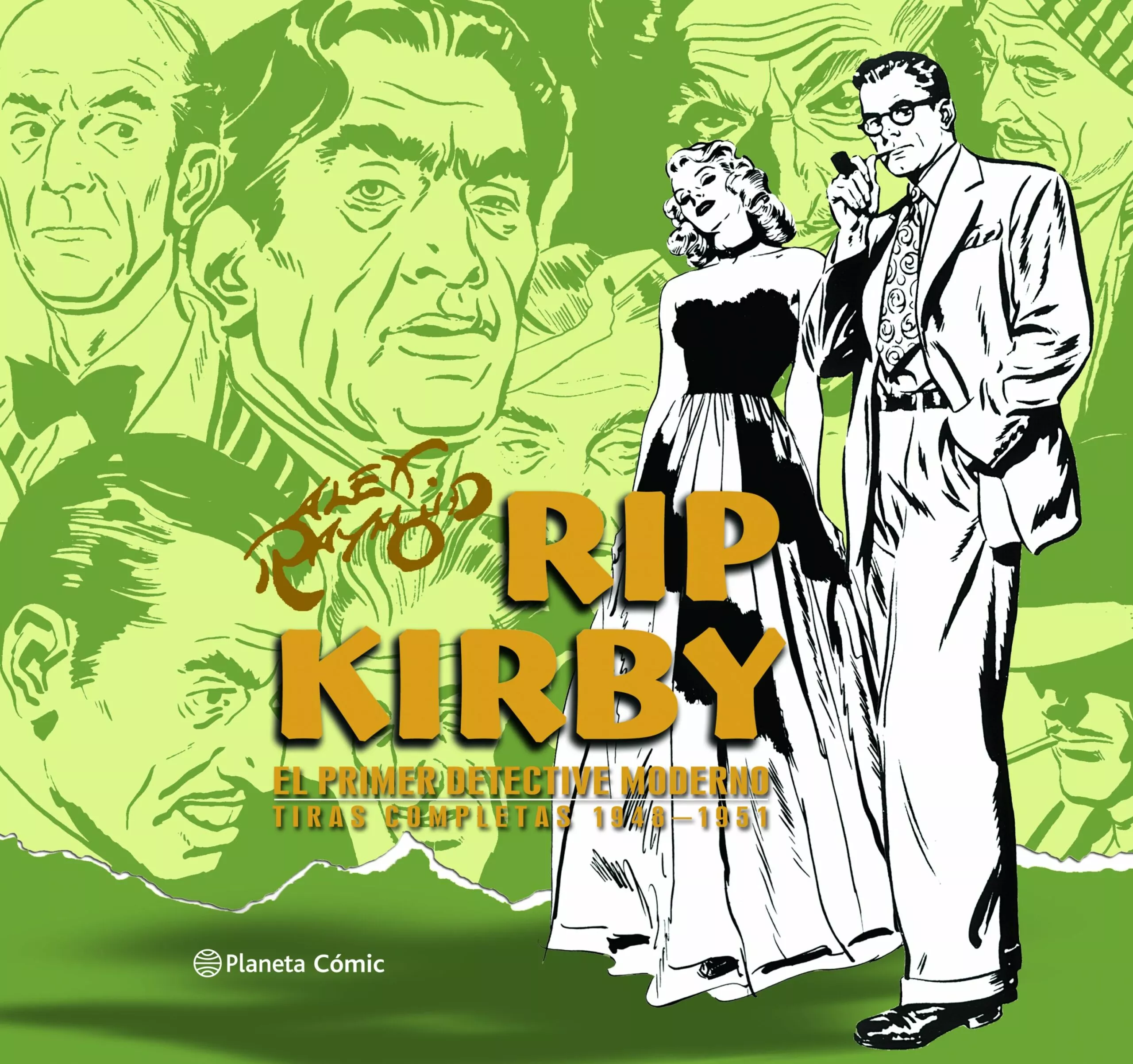 Portada del Libro Rip Kirby De Alex Raymond Nº 02/04 de Alex Raymond - 9788491735472