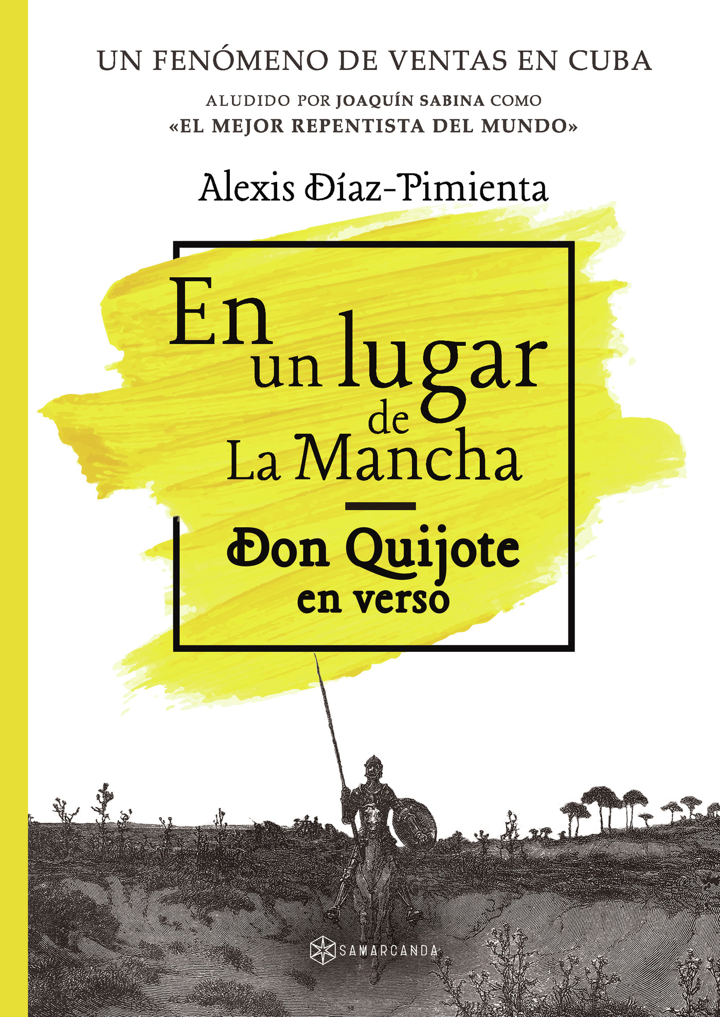 Portada del Libro En Un Lugar De La Mancha. Don Quijote En Verso de Alexis Diaz Pimienta - 9788417103415