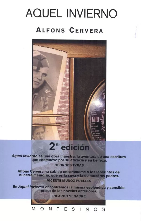 Portada del Libro Aquel Invierno (Montesinos) de Alfons Cervera - 9788496356238