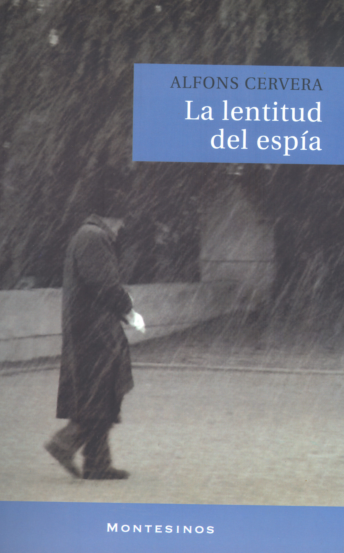 Portada del Libro La Lentitud Del Espia (Montesinos) de Alfons Cervera - 9788496831094