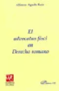 Portada del Libro El Advocatus Fisci En Derecho Romano de Alfonso Agudo Ruiz - 9788497729215