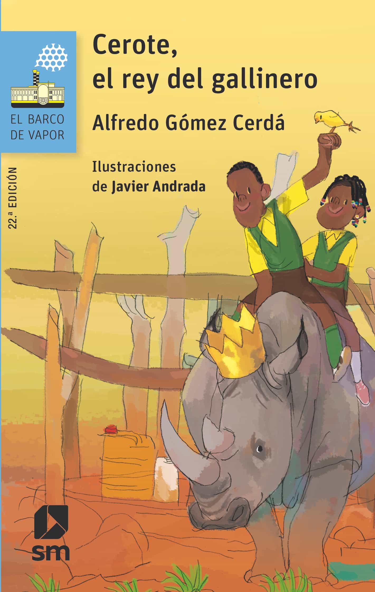 Portada del Libro Cerote El Rey Del Gallinero de Alfredo Gomez Cerda - 9788413183879