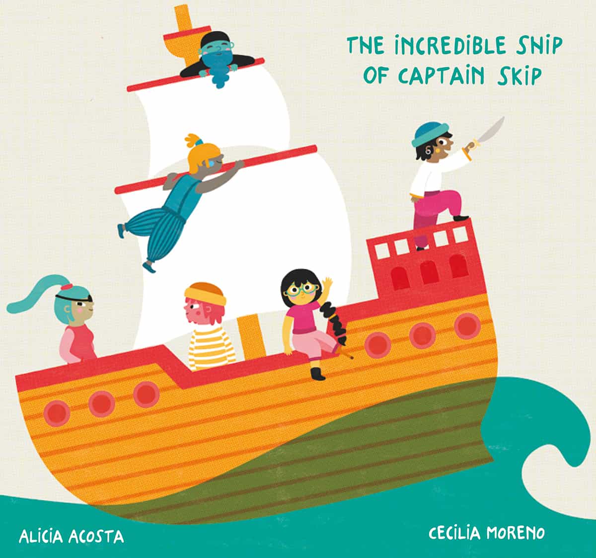 Portada del Libro The Incredible Ship Of Captain Skip de Alicia Acosta - 9788418133169