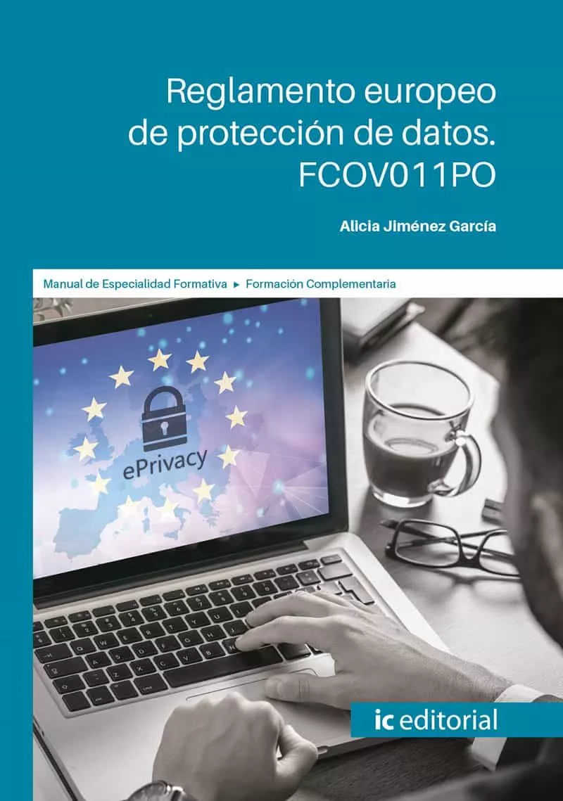 Portada del Libro (I.B.D.) Fcovo11Po Reglamento Europeo De Protección De Datos. de Alicia Jimenez Garcia - 9788491986362