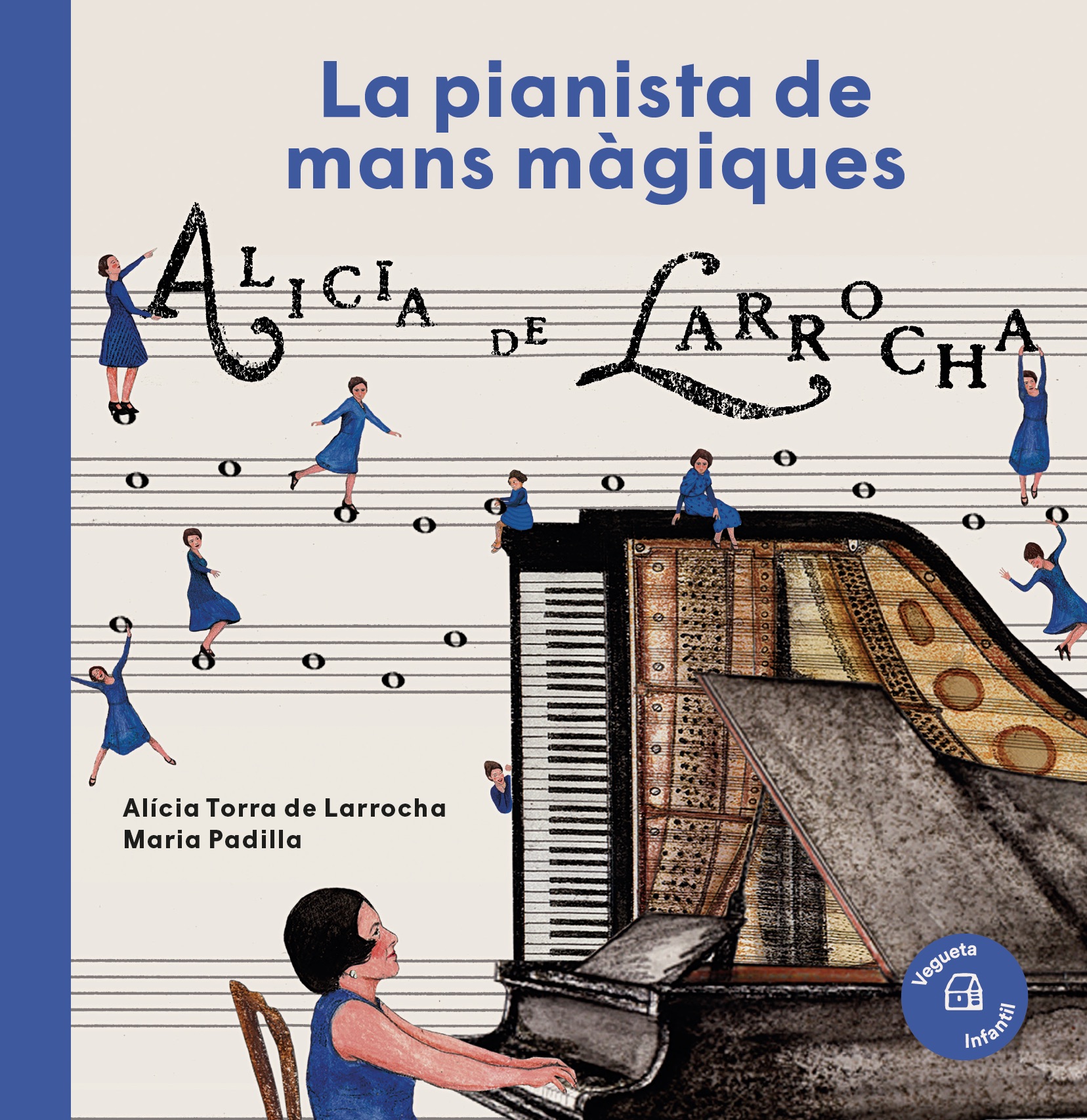 Portada del Libro Alícia De Larrocha. Una Pianista De Mans Màgiques de Alicia Torra De Larrocha - 9788417137489