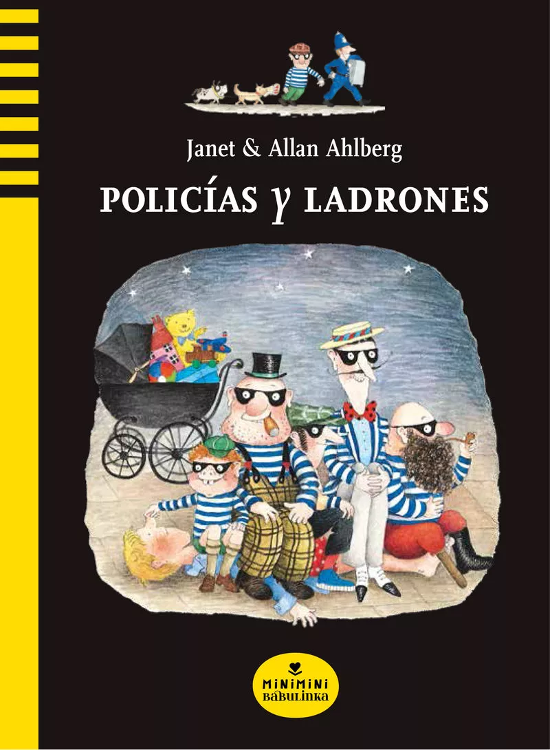 Portada del Libro Policias Y Ladrones de Allan Ahlberg - 9788412080704