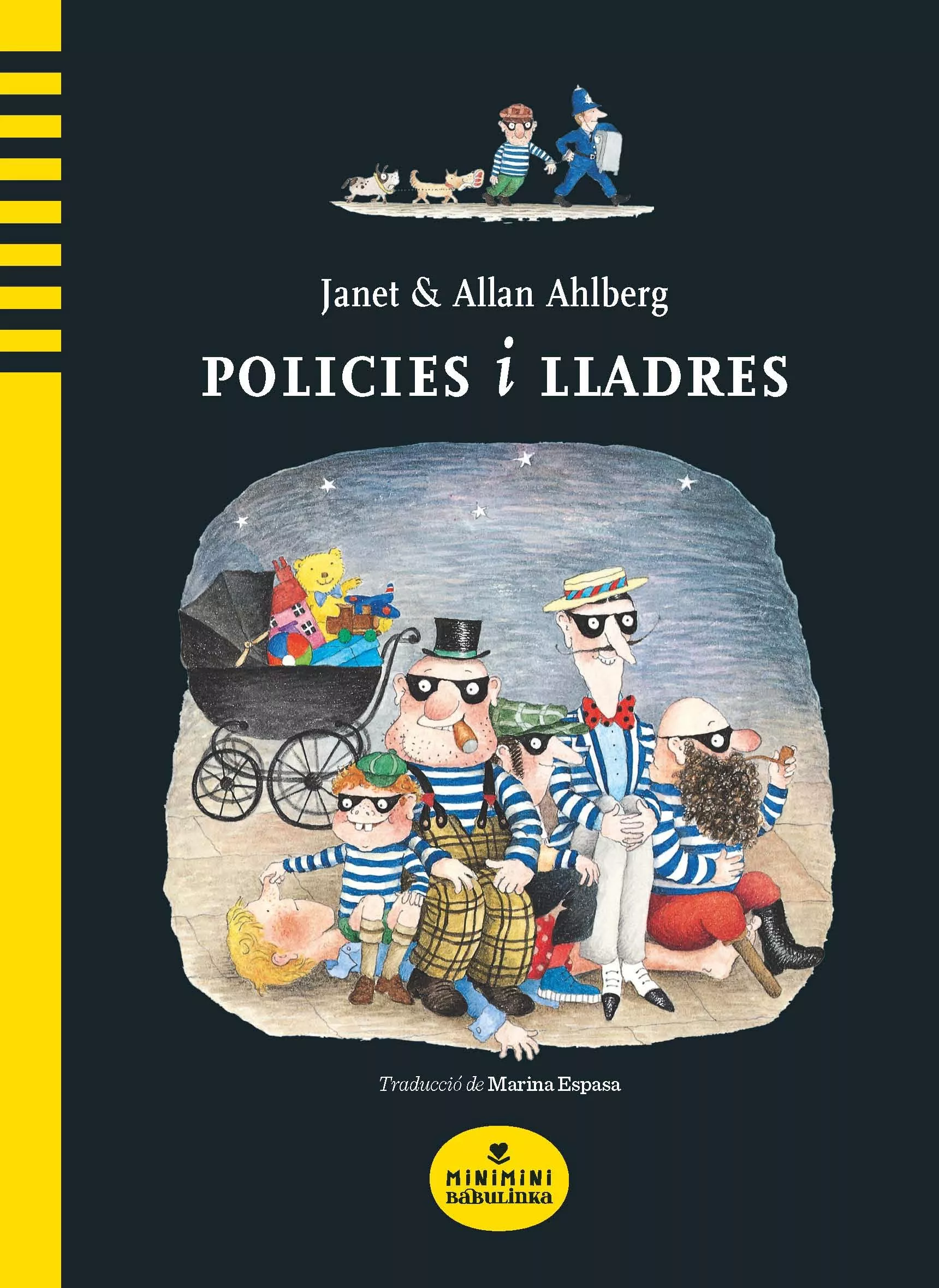 Portada del Libro Policies I Lladres de Allan Ahlberg - 9788494584398