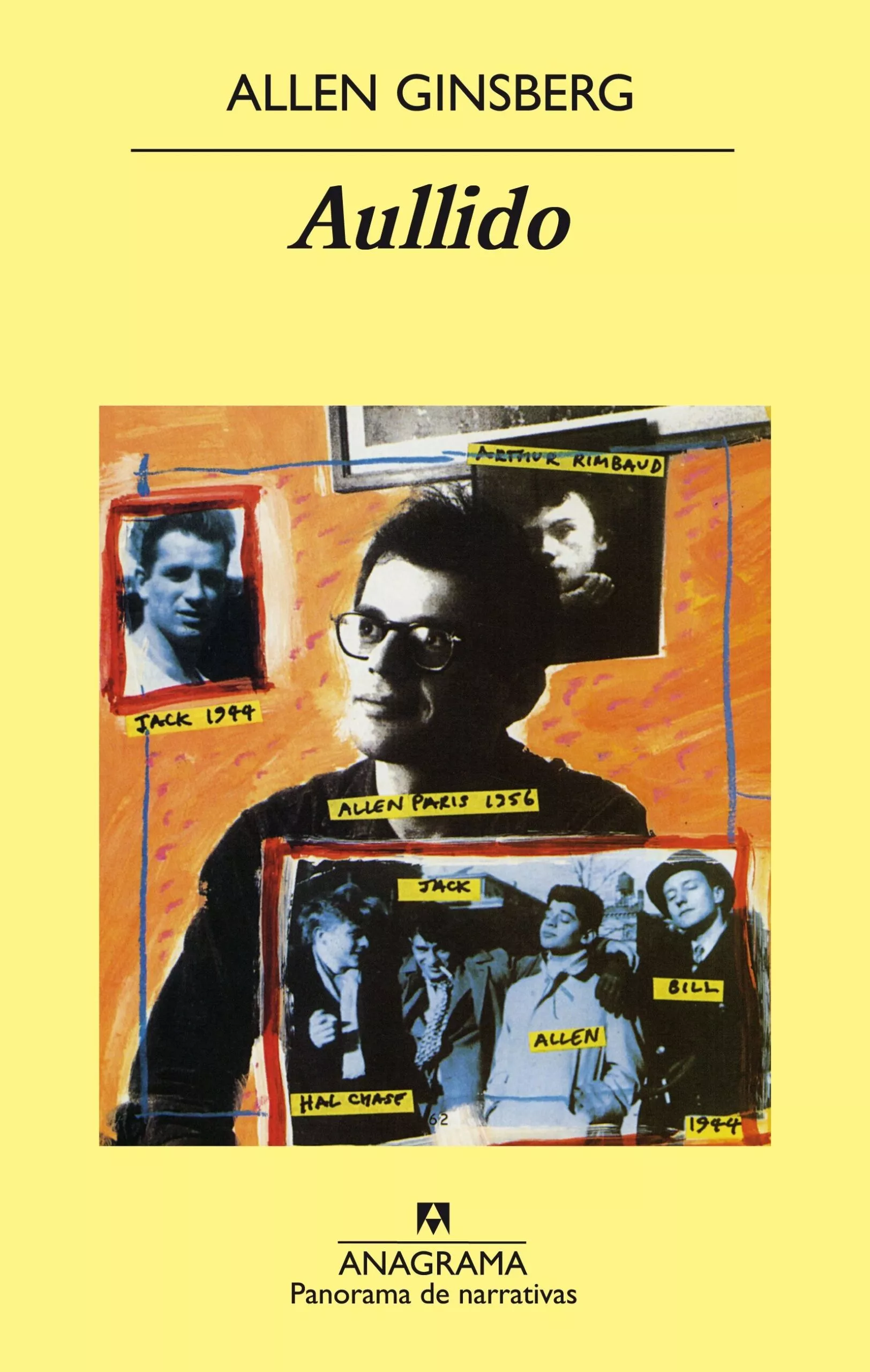 Portada del Libro Aullido de Allen Ginsberg - 9788433971043