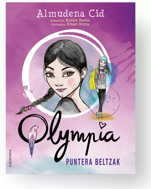 Portada del Libro Olympia 1: Puntera Beltzak de Almudena Cid - 9788498685497