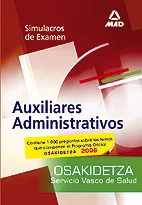 Portada del Libro Auxiliares Administrativos Del Servicio Vasco De Salud-Osakidetza : Si de Alvaro Et Al. Muñoz Labiano - 9788466564717