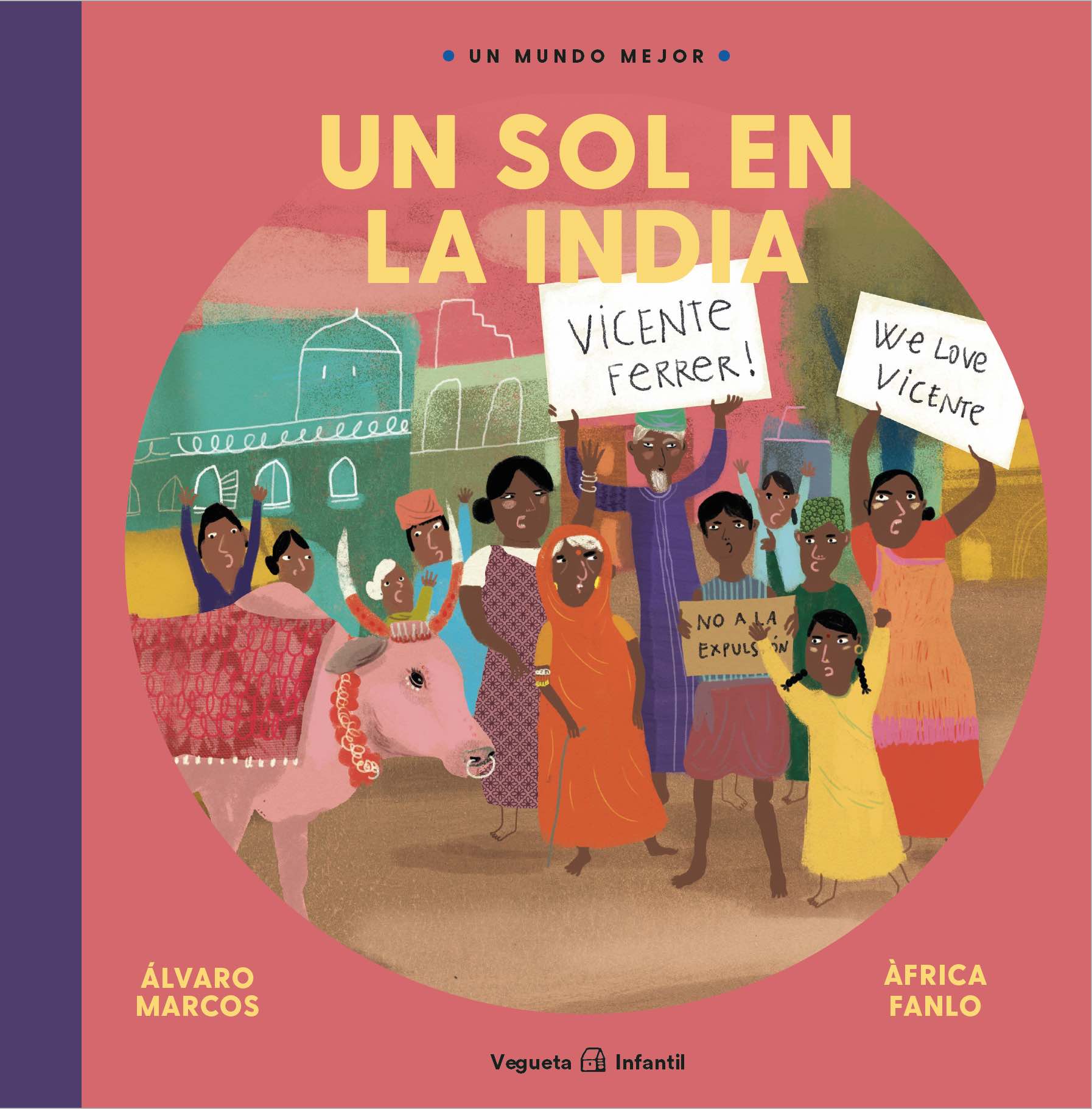 Portada del Libro Vicente Ferrer. Un Sol En La India de Alvaro Marcos - 9788417137526