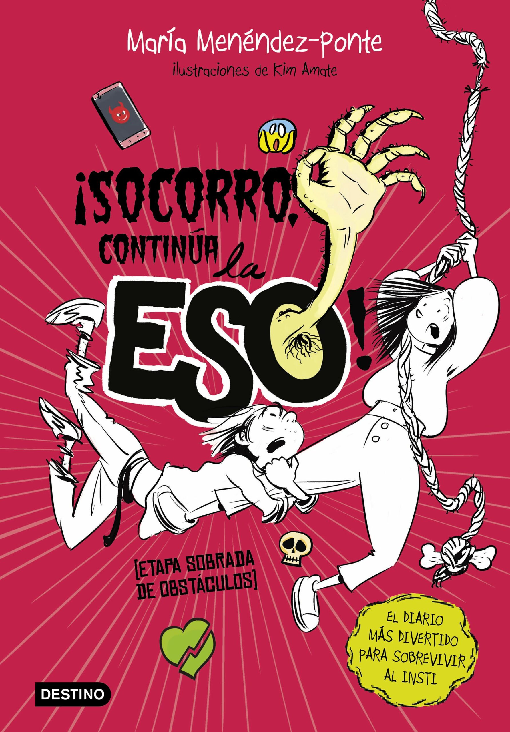 Portada del Libro ¡Socorro Continúa La Eso! de Amate - 9788408230939