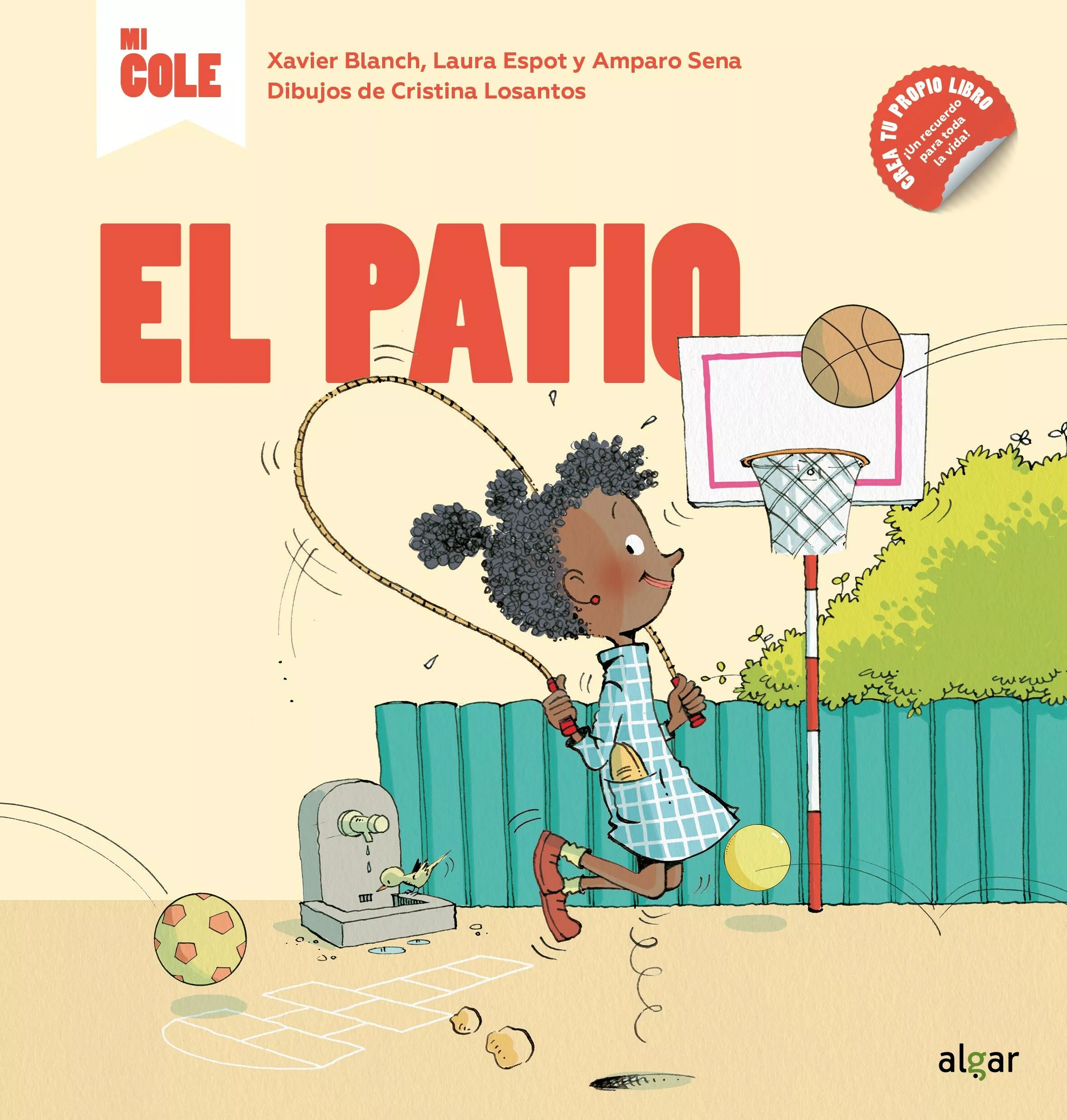 Portada del Libro El Patio de Amparo Sena Serrano - 9788491423508