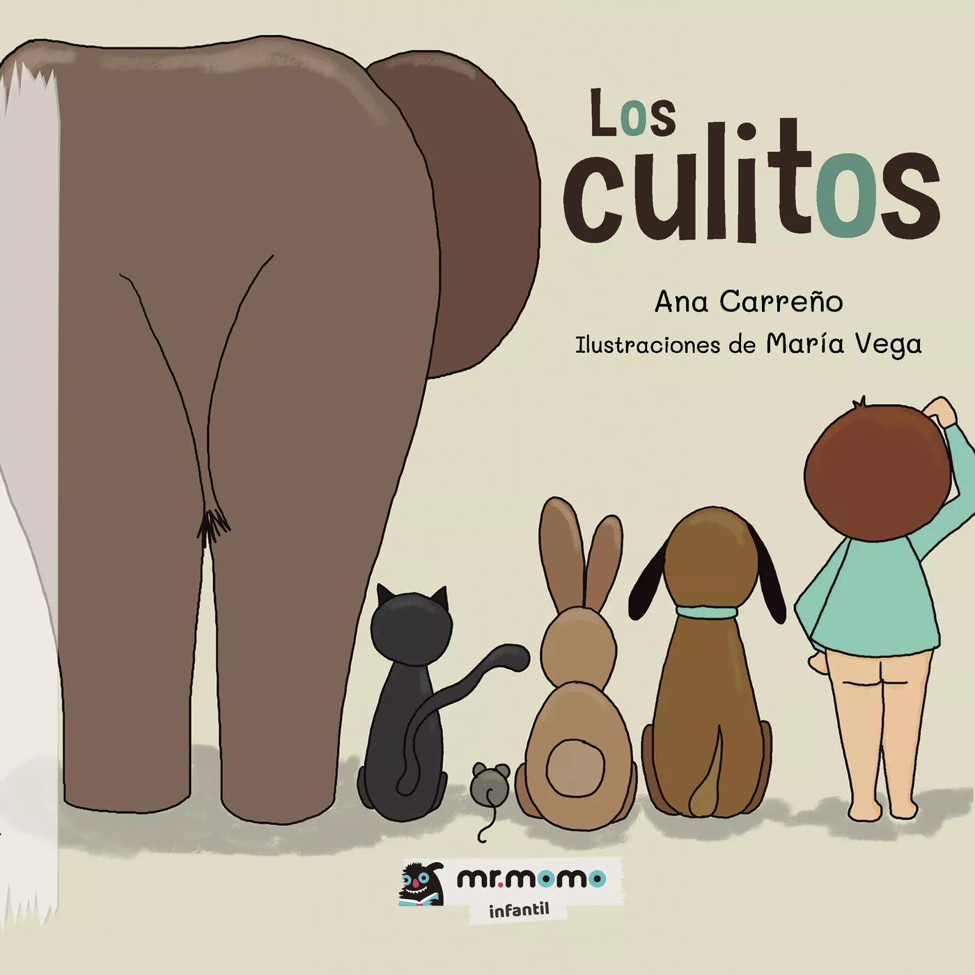Portada del Libro Los Culitos de Ana Carreño - 9788418070044