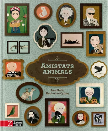 Portada del Libro Amistats Animals de Ana Gallo - 9788417374464