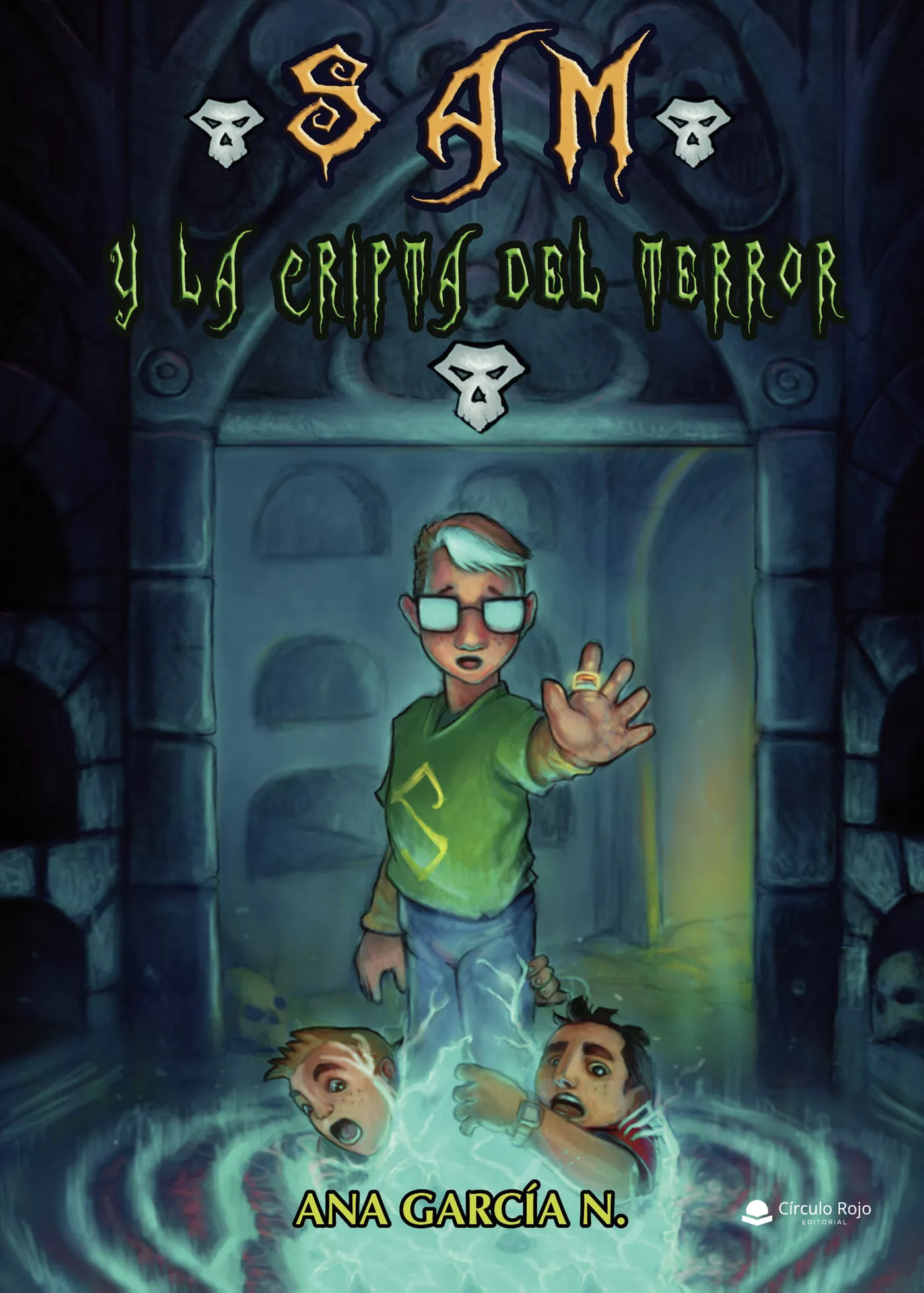 Portada del Libro Sam Y La Cripta Del Terror de Ana Garcia N. - 9788413177328