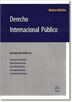 Portada del Libro Derecho Internacional Público (5ª Ed.) de Ana Gemma Lopez Martin - 9788492754502