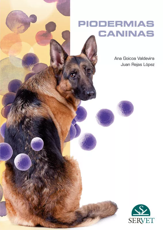 Portada del Libro Piodermias Caninas de Ana Goicoa Valdevira - 9788417640736