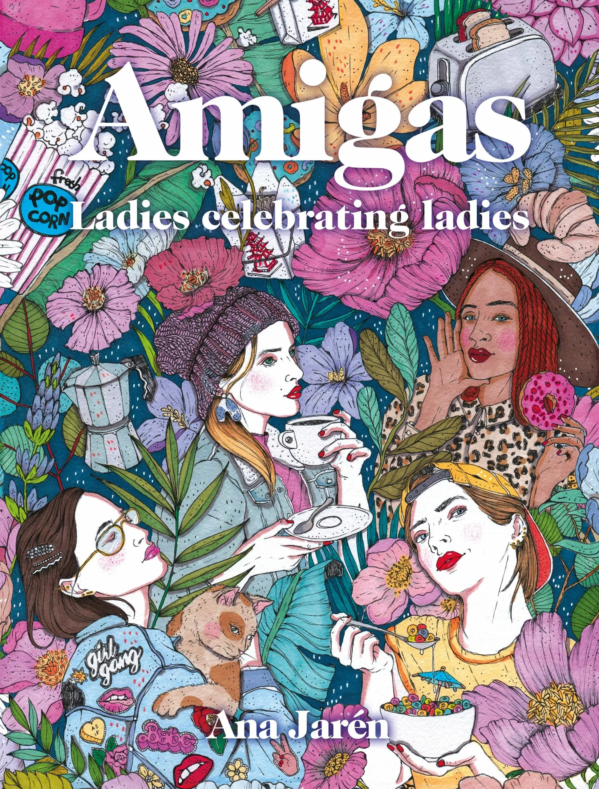 Portada del Libro Amigas de Ana Jaren - 9788417858599
