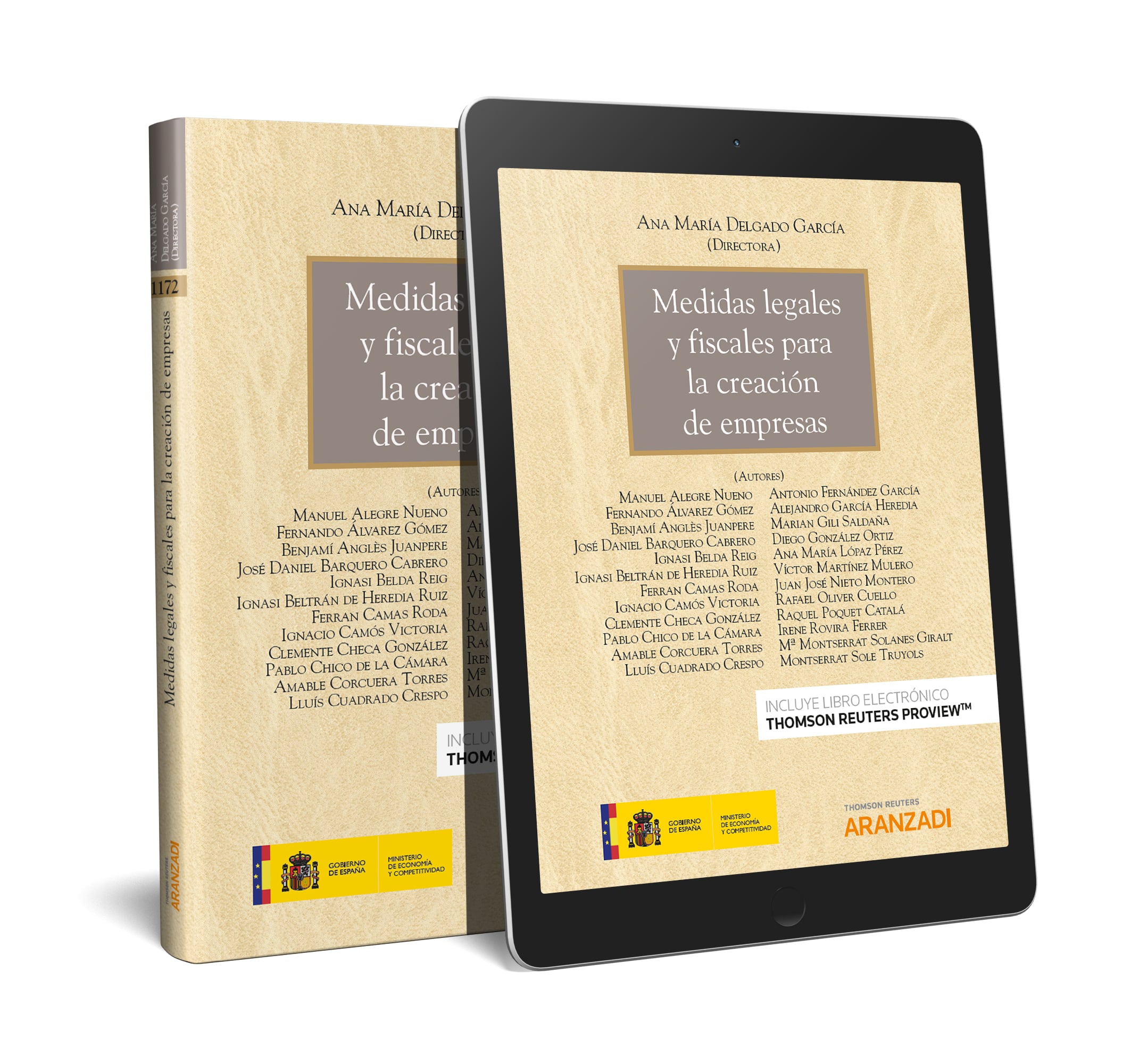 Portada del Libro Medidas Legales Y Fiscales Para La Creacion De Empresas de Ana Maria Delgado Garcia - 9788413465128