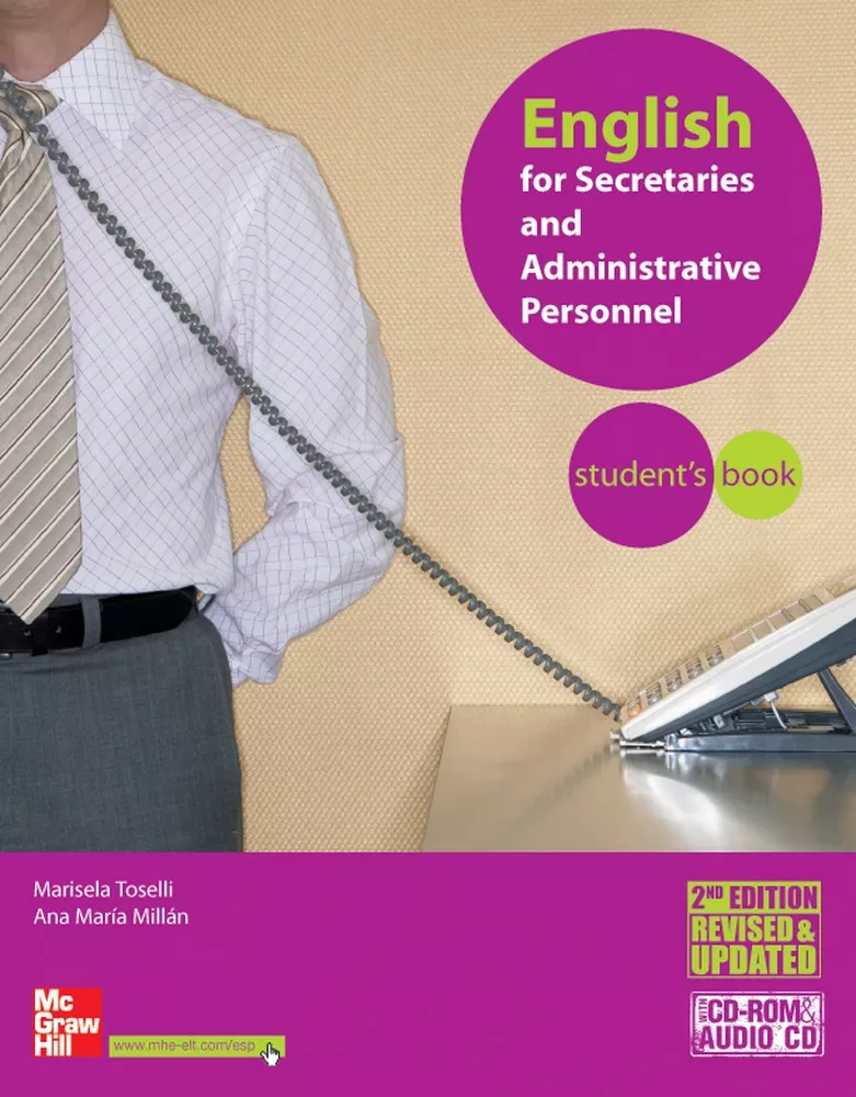 Portada del Libro English For Secretaries And Administrative Personnel: Student S B Ook de Ana Maria Millan Amaya - 9788448150273