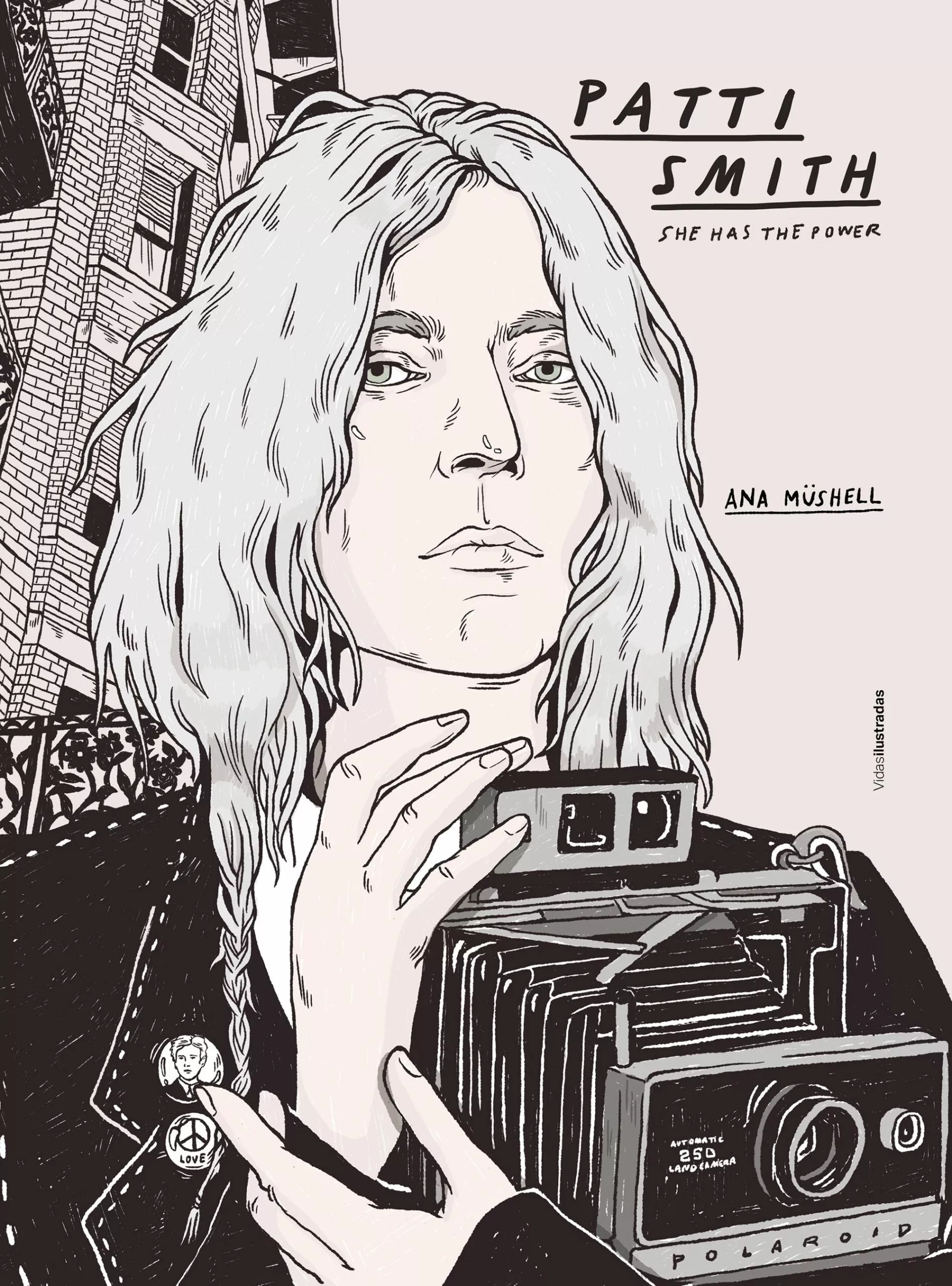 Portada del Libro Patti Smith: She Has The Power de Ana Mushell - 9788417858704